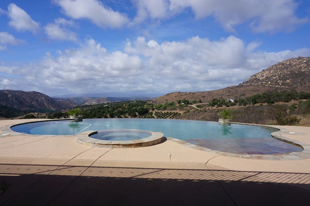 Infinity Edge Pool looking West