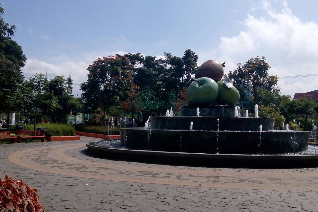 Central city park 5minutes walking distance