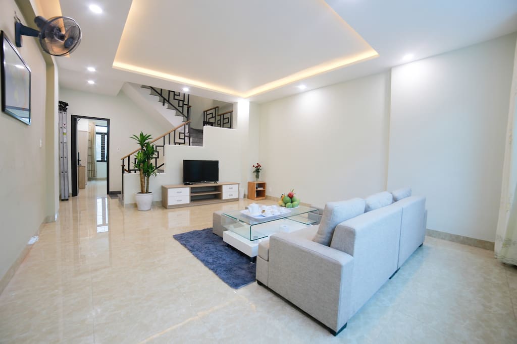 Nature Light Living Room With Wifi TV