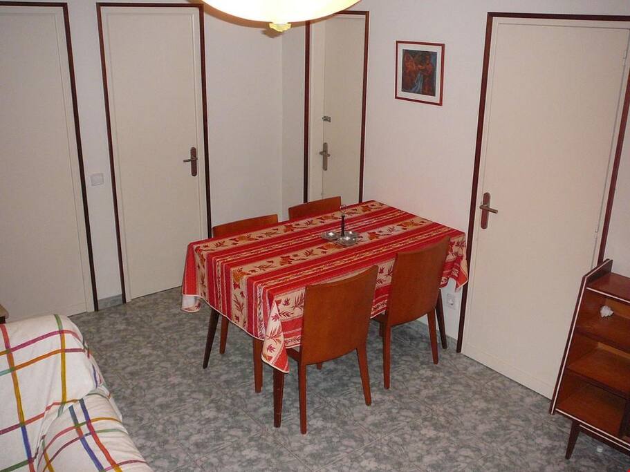Reconnect with loved ones over a meal at the dining table.