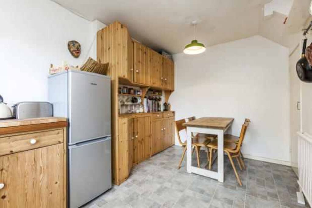 Dining area in the kitchen