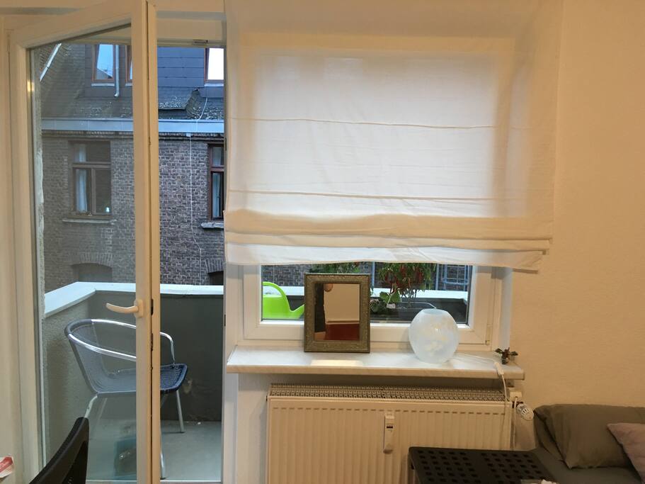 Balkon zum Innenhof