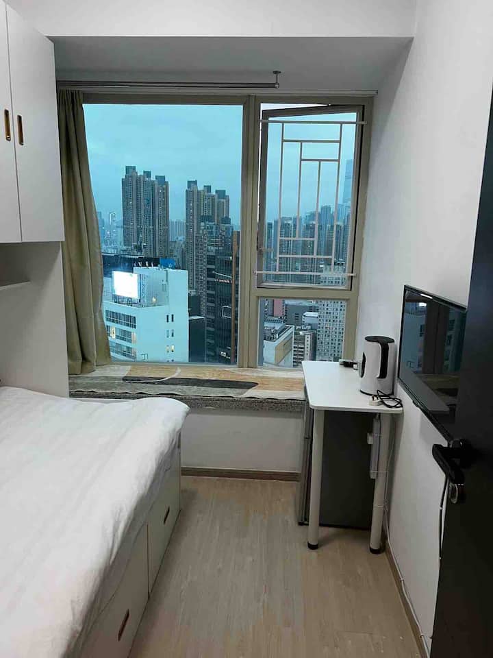 B极高层开扬明亮房間配一个浴缸洗手间 - Hong Kong