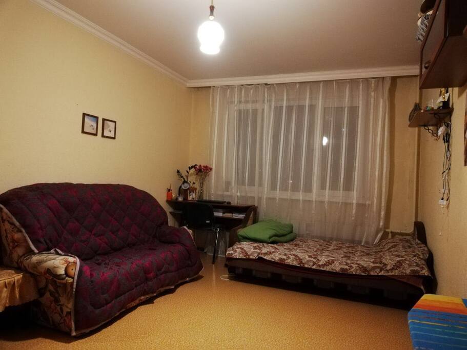Very comfortable sofa and bed