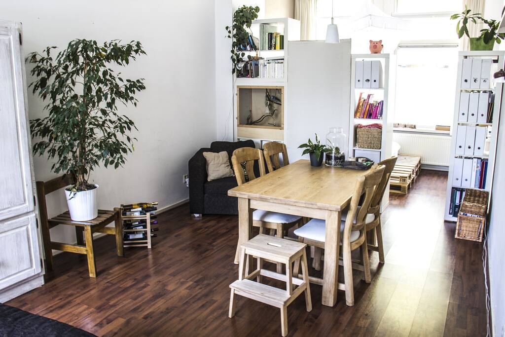 the dinning room
