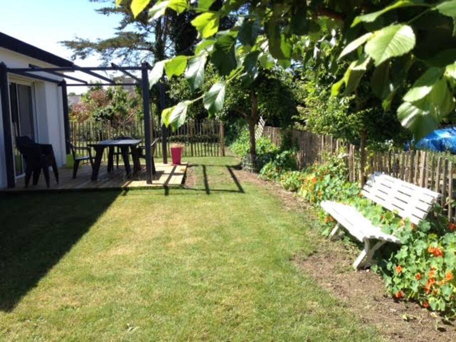 Jardin à l'Ouest