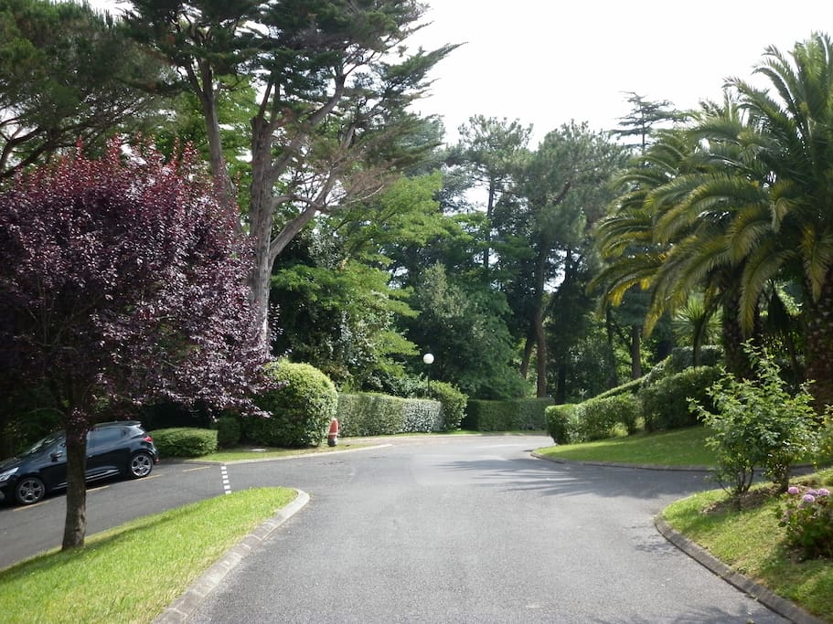 Chemin d'accès privé à la résidence du Parc de Maldagorra