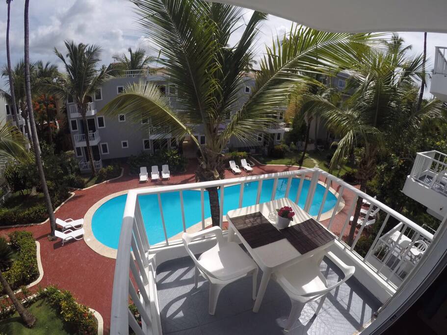View from balcony