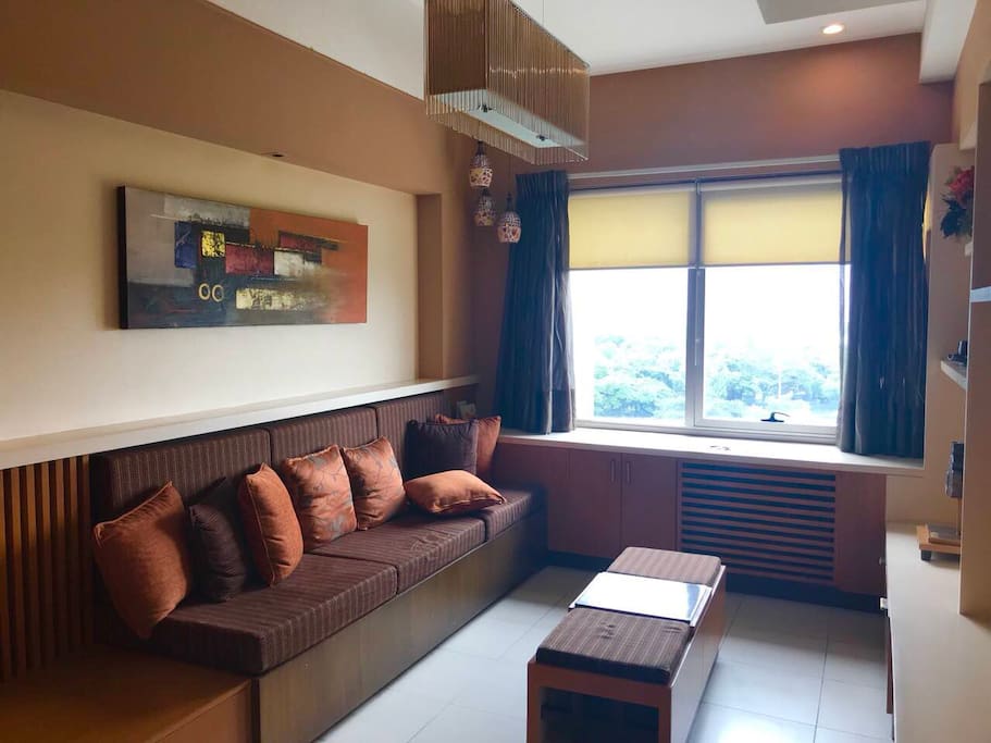 Living room area. First Air conditioner