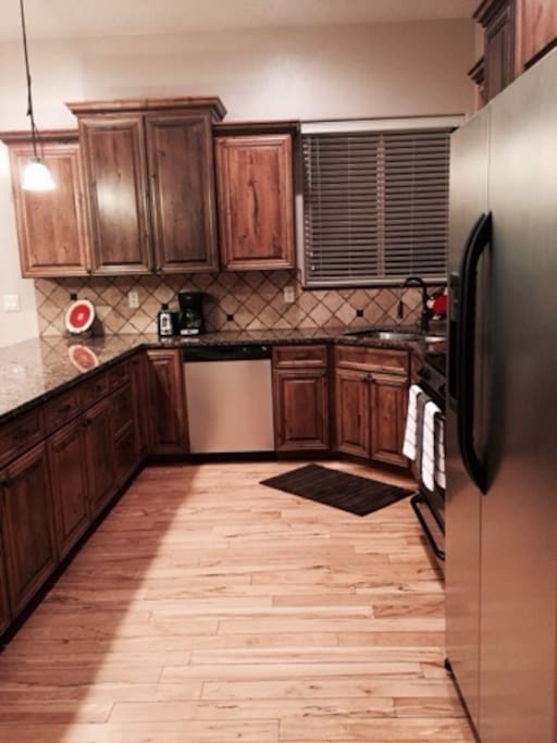 Kitchen includes all essentials such as coffee maker, dishes, utensils, etc