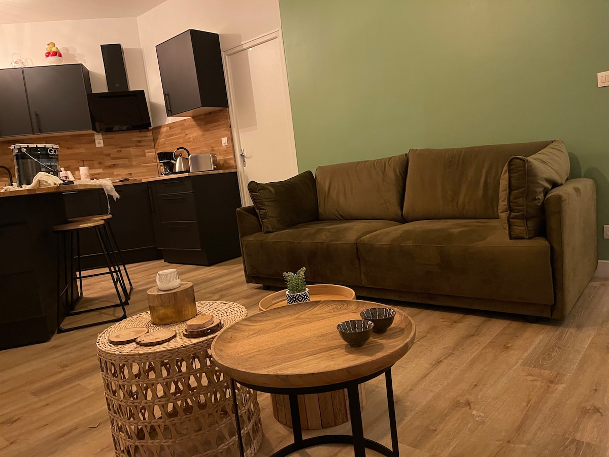 Popular Airbnb listing: Lovely apartment in the city center. in Saint Quentin