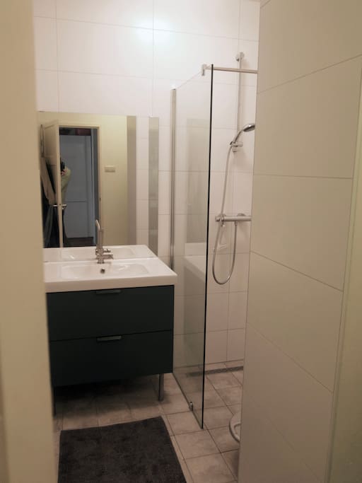 Fresh and clean bathroom