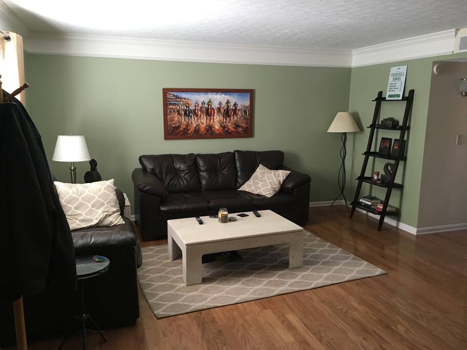 Picture #2 of the living room. Plenty of space for a group of people to gather and have fun!