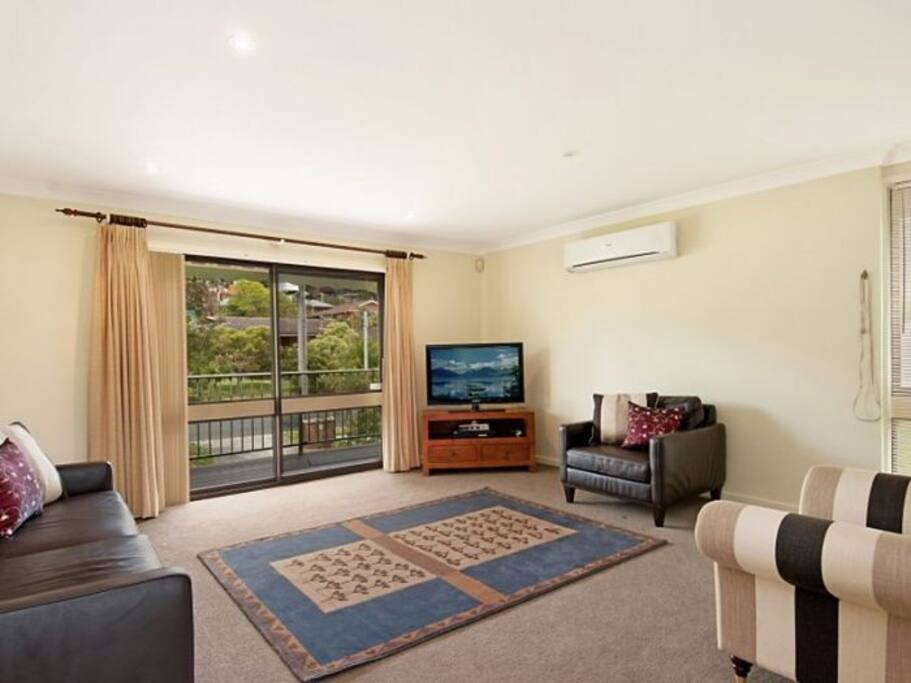 Upstairs living