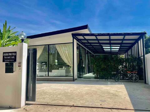 Ananda pool villa ‘Cozy house fresh vacation’