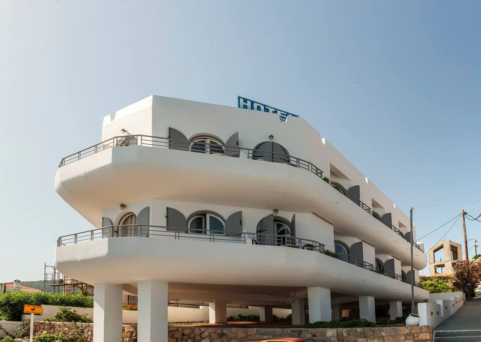 Nontas hotel, Agistri island, Saronic gulf #agistri #holidays #greece #seaview #beachfront