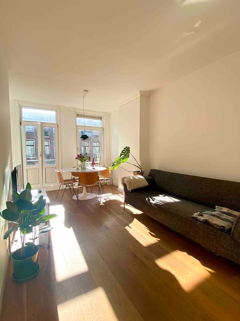 Successful Airbnb property: Quiet apartment in the center - with cute cat in Westerstaatsman