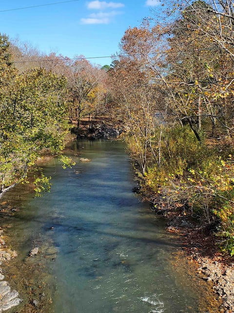 Shingle Mill Cabin on south fork of Caddo River