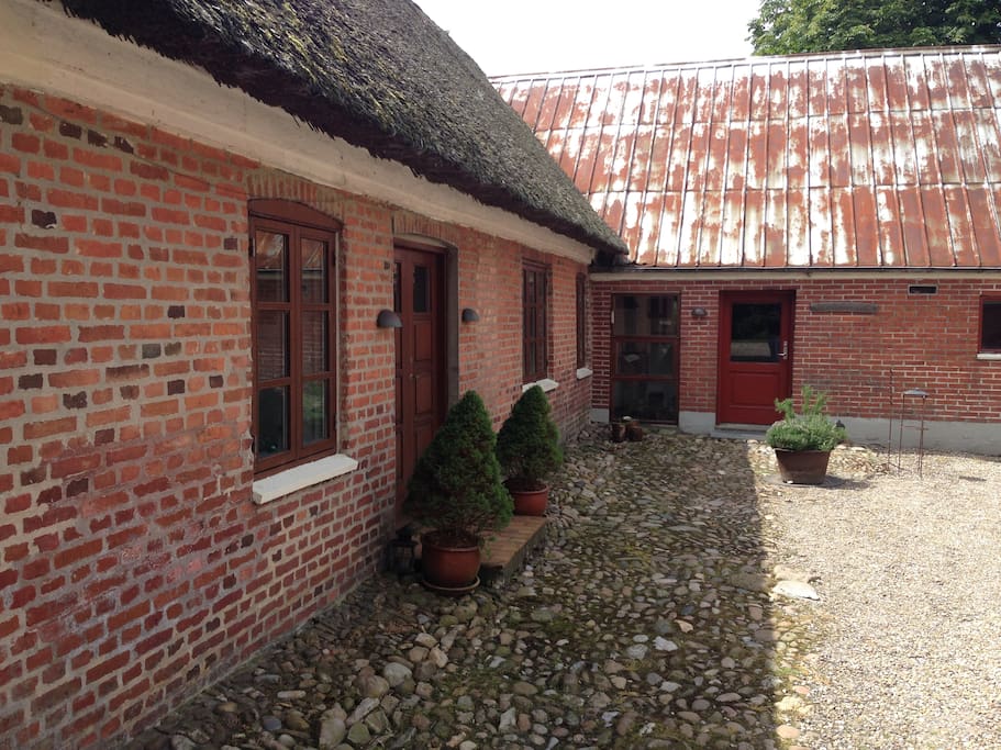 View from our courtyard