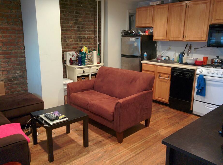 Kitchen (part of the living room)