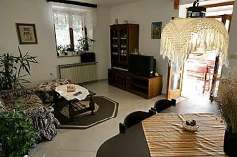 Popular Airbnb listing: Four bedroom eco-friendly amazing view villa flat in Sveta Nedjelja
