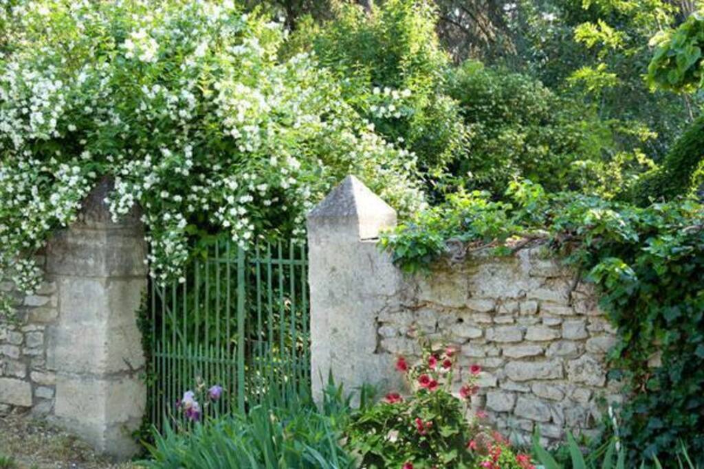 Entrée jardin