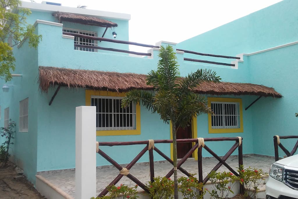 Your home while you stay in beautiful Chelem, Yucatan