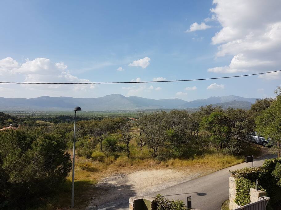 Vistas a la Sierra desde planta superior