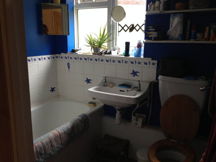 One bathroom