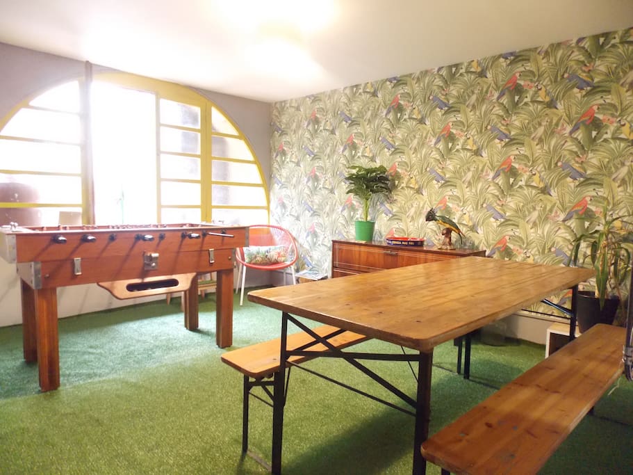 eating / relaxing area