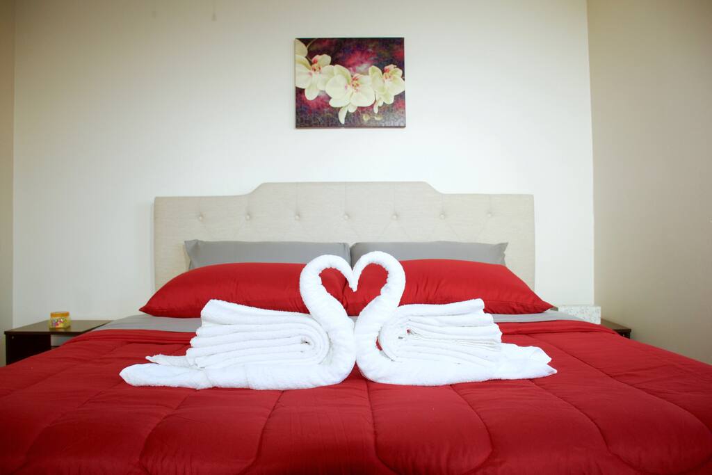 Beautiful towel decor