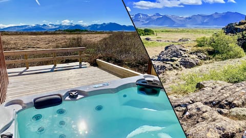 Two Luxury Houses for 16 Guests with HotTubs