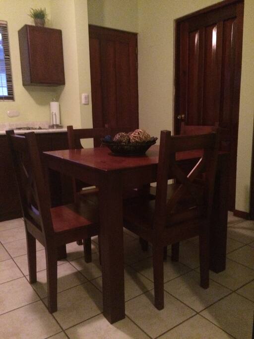 dining table for four people