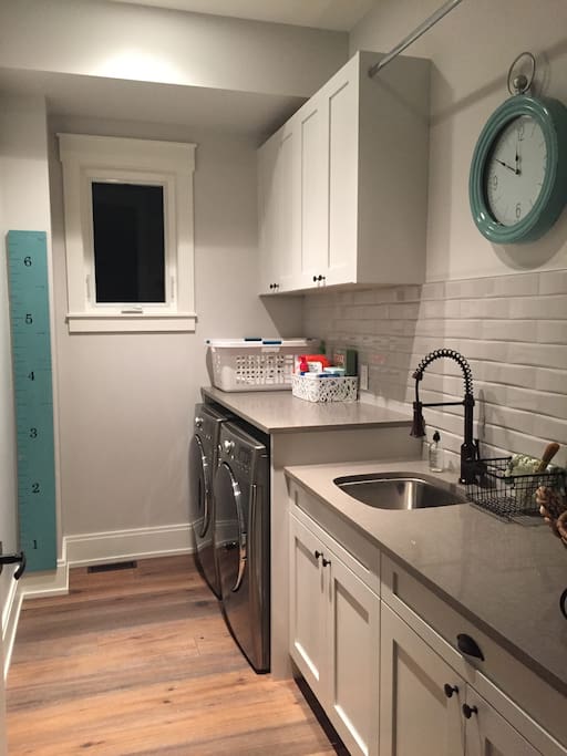 Fully Appointed Laundry Room