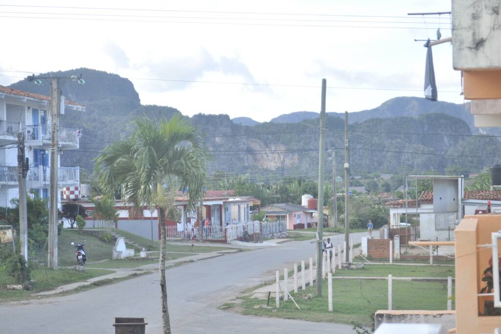 Vista desde el balcon