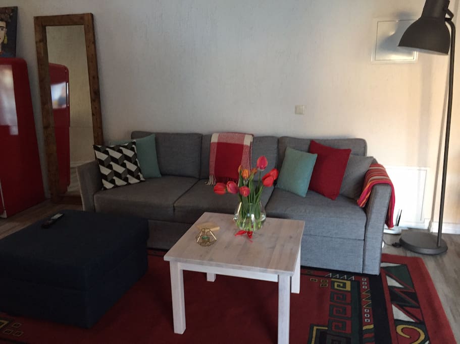 Updated living room