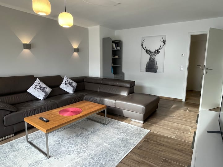 Modernes Apartment Mit Garten, Bergblick, See Nähe - Schwangau