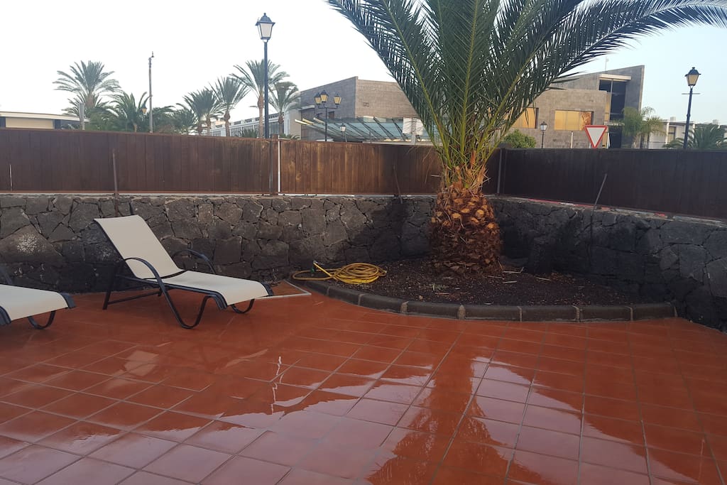 Zona exterior piscina privada