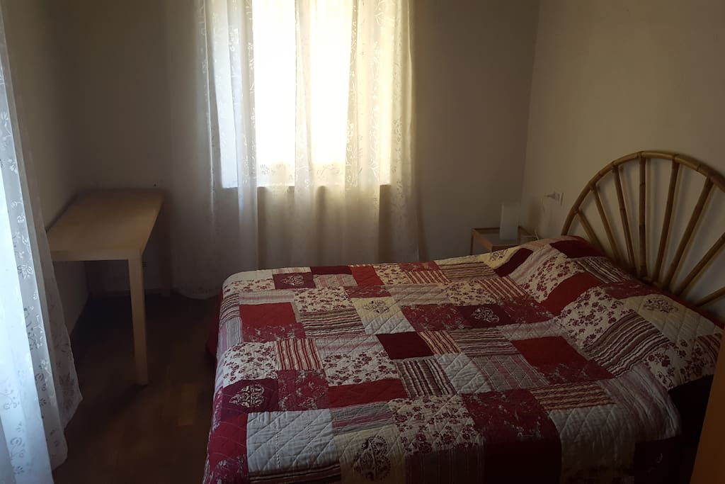 Spacious bedroom
