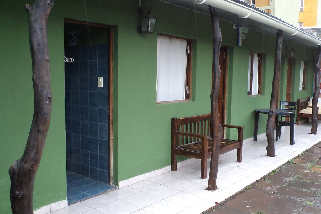 Galería y Patio para un lindo Descanso