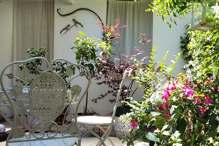 House of the Rock with garden