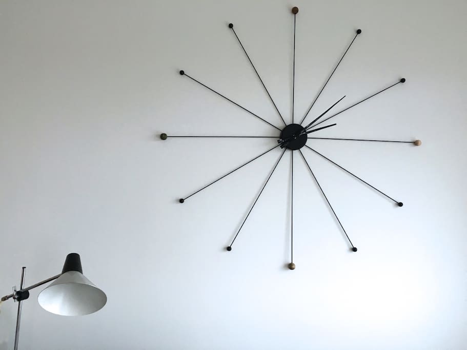 Stylish mid-century furniture and decor