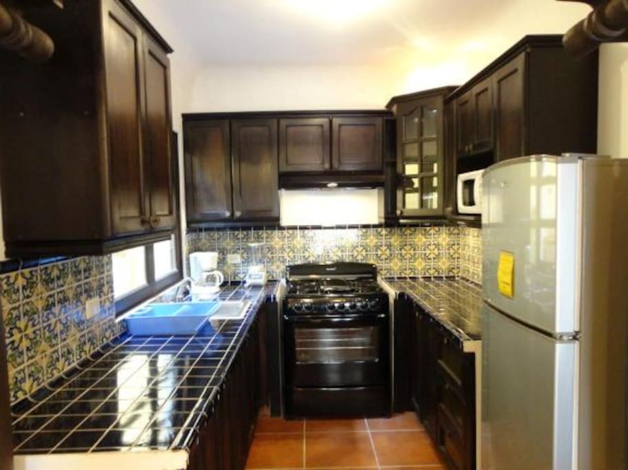 Cocina completamente equipada