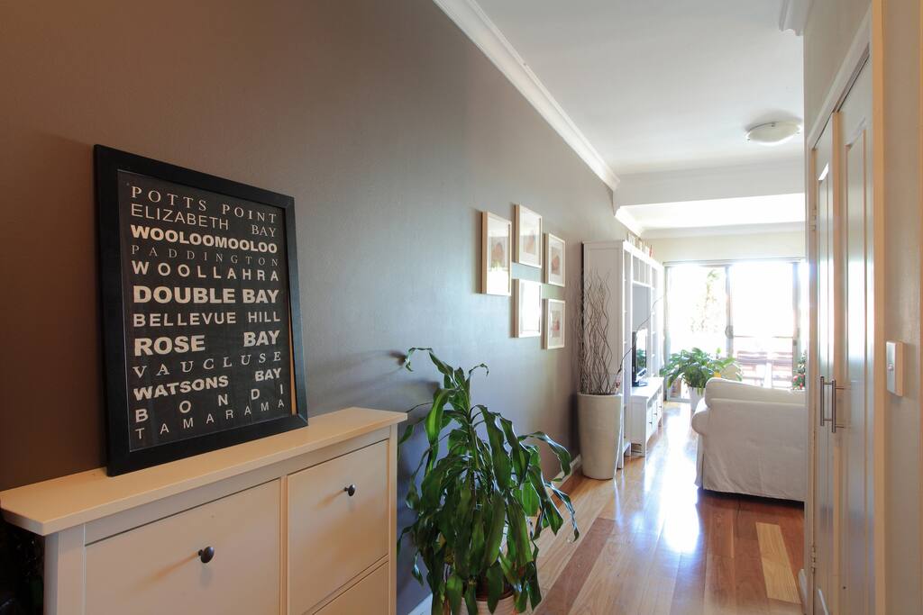 Entry, corridor.