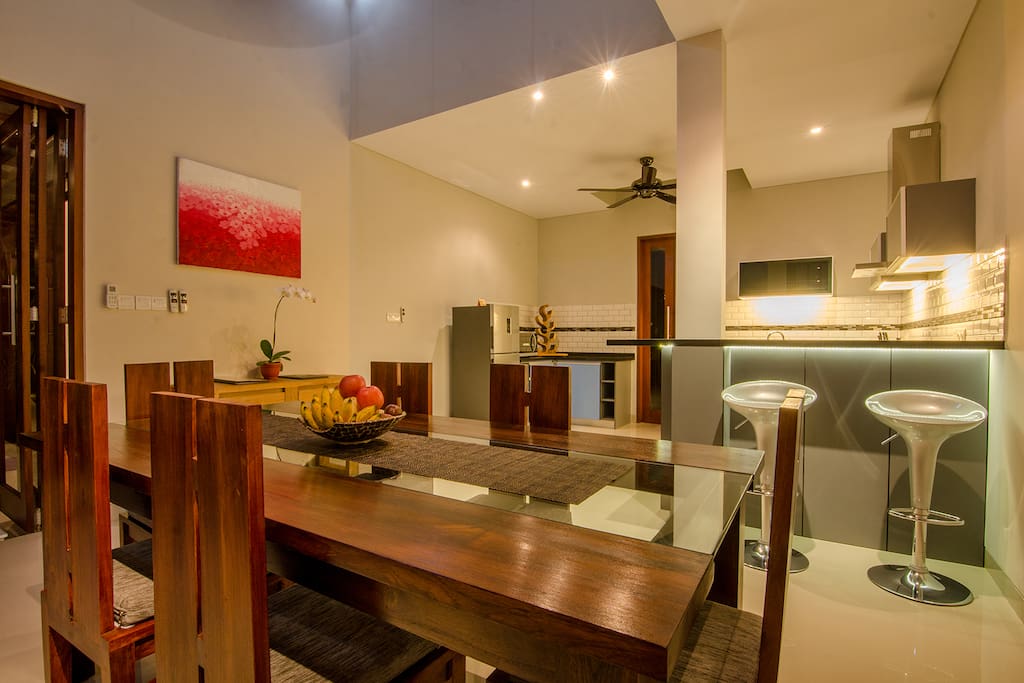 Kitchen and dining