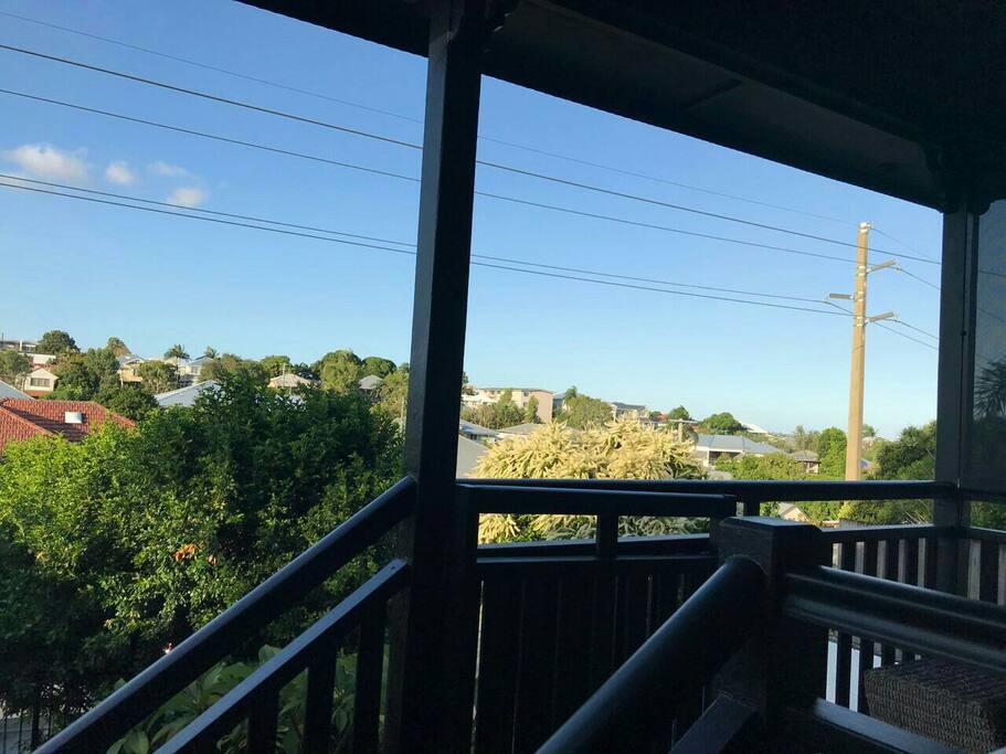 uninterrupted views from the verandah