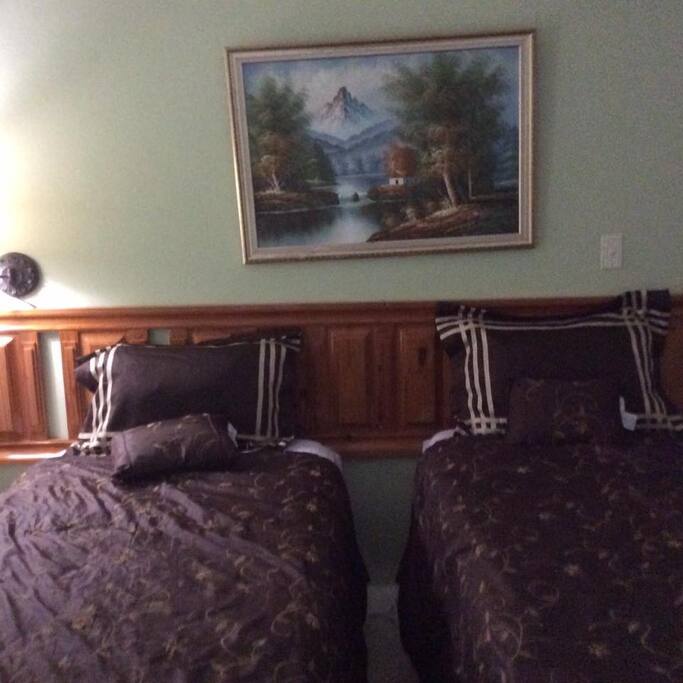 Twin beds