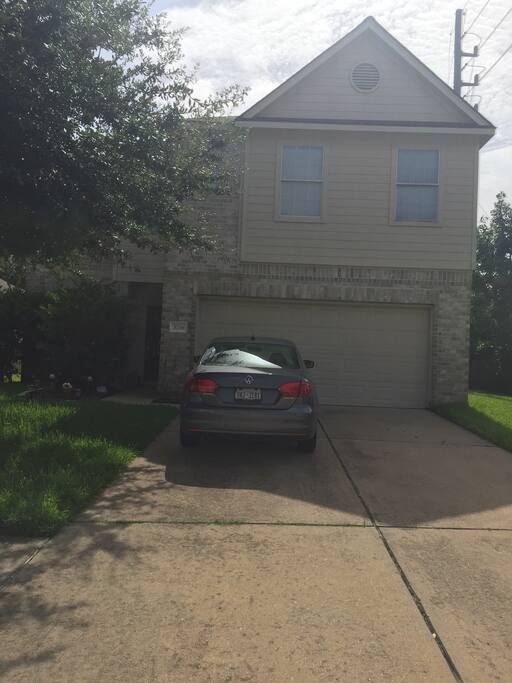 Outside of house/parking