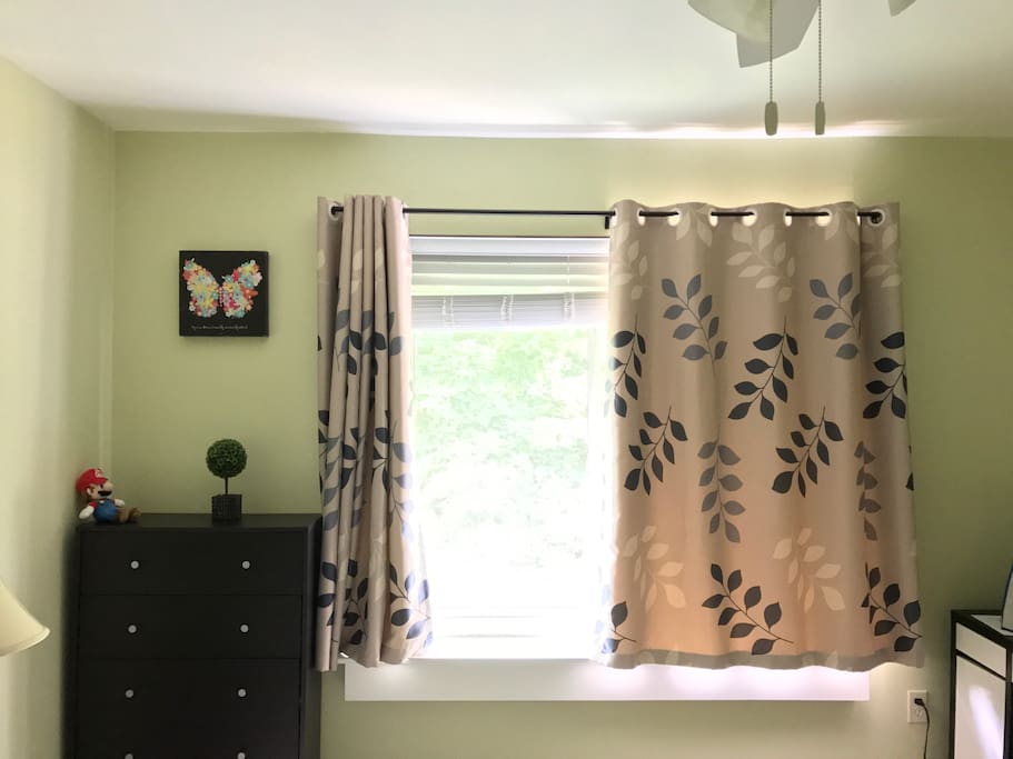 New curtain installed :)