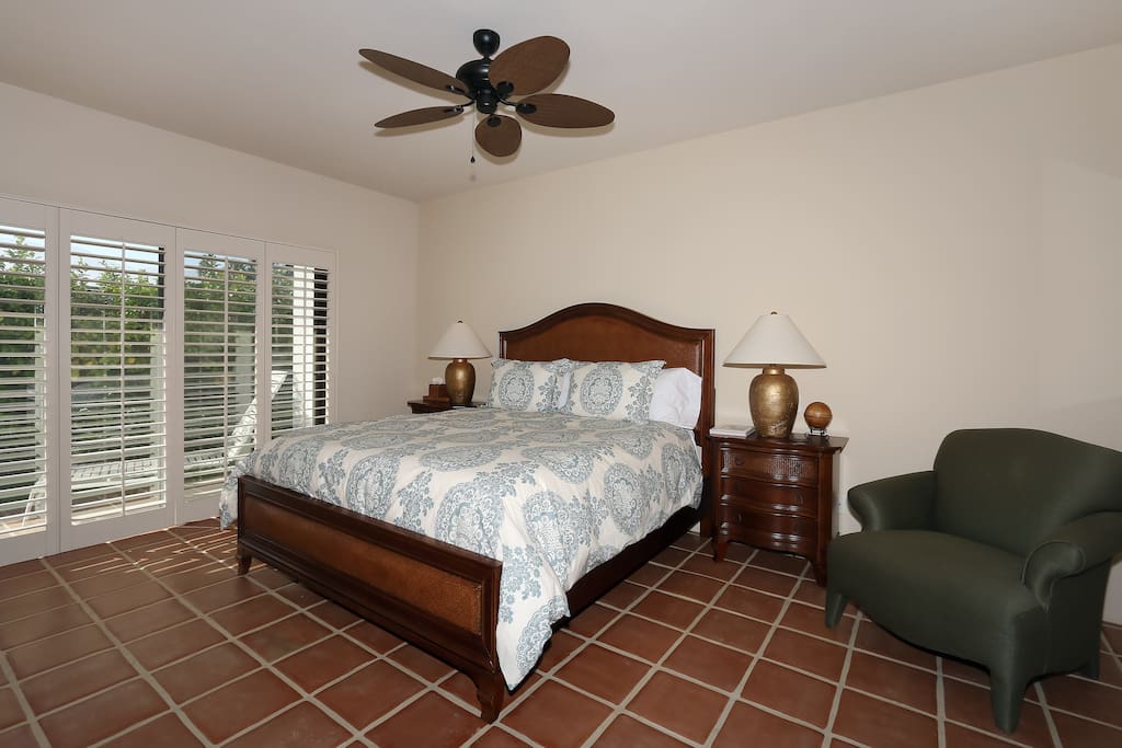 Master Bedroom with new furniture and Cal King mattress